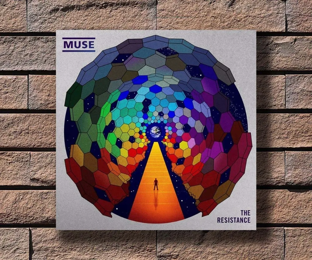 Muse Drones poster wall decoration photo print 24x24 inches