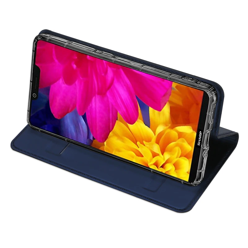 Для Sharp Aquos S3 кожаный силиконовый мягкий чехол откидная крышка Чехлы бумажники