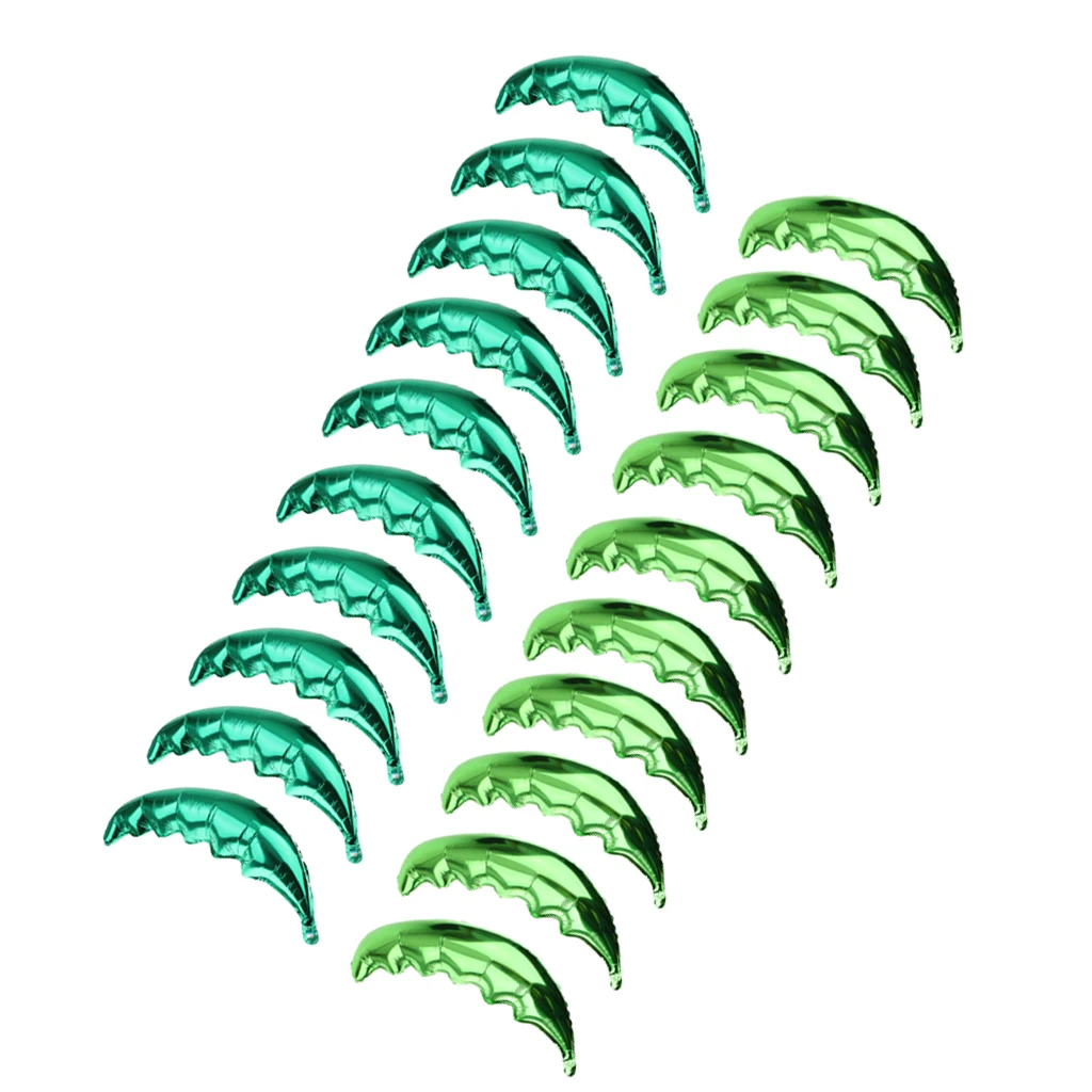 Set of 20pcs Big Luau Green Palm Tree Balloons Tiki Party Home Wall Decoration Balloons 36 Inch