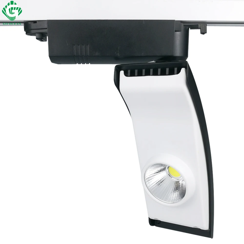 

Track Lighting 20W Spot Rail Aluminum Clothing Shop Shoe Store LED Track Light LED Rail Spotlight Kitchen Hanging Light Fixtures