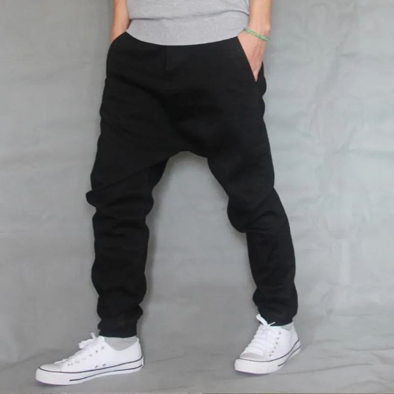 

TOP Brand Men Baggy Jeans Denim Loose Washing Jeans Men Hip Hop Jeans Boys Casual Skateboard Relaxed Fit Jeans Mens Harem Pants