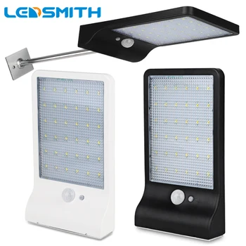 

LED Solar Power PIR Motion Sensor Wall Light Outdoor Waterproof Energy Saving Street Yard Path Home Garden Security Lamp 36 LEDs