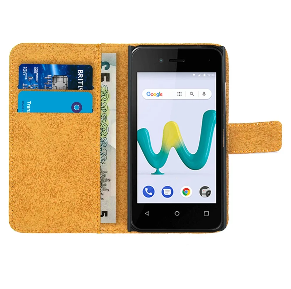 Чехол для Wiko солнечный 3 мини кошелек цветок кожаный чехол подставка Coque/чехол