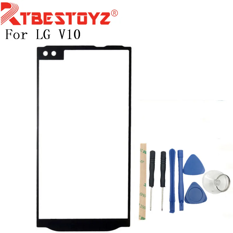 

RTBESTOYZ 2in1 Front Screen Outer Glass Touch Outer Cover Panel LENS For LG V10 H960A H900 H901 VS990 Touch screen