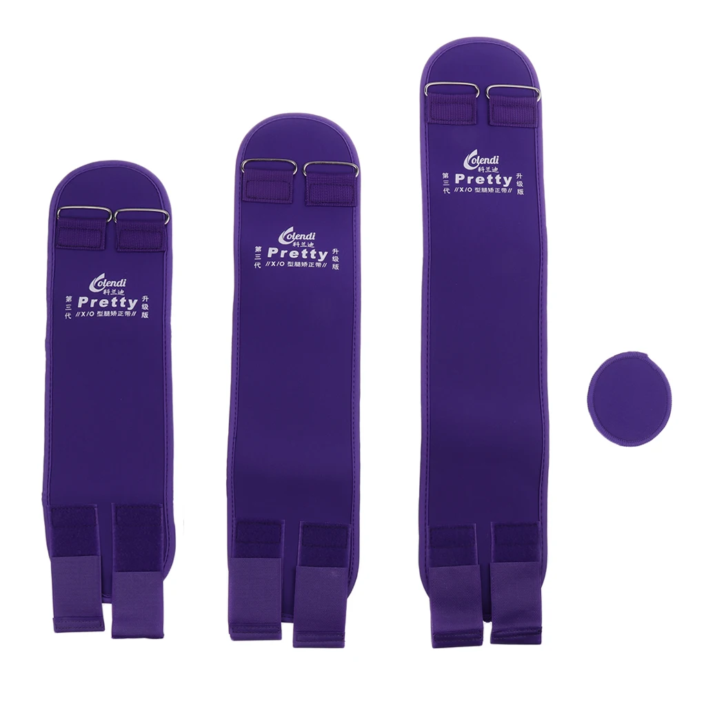 

3 Kits Adjustable Legs Correct Belts O Form X Legs Form Correction Band One Size Fits All