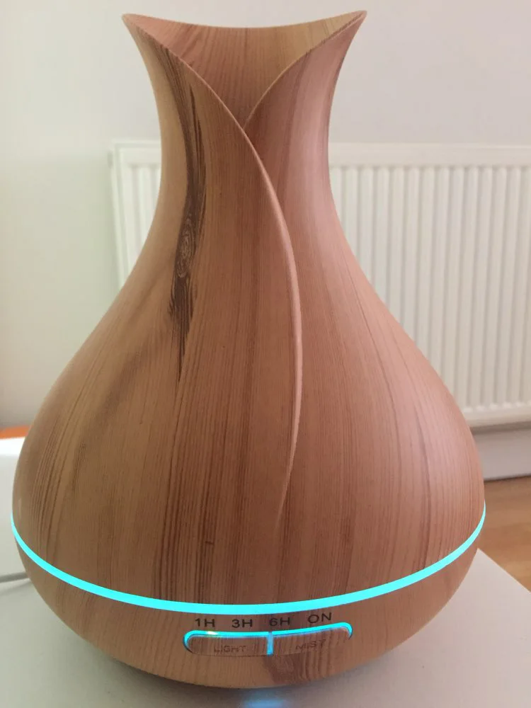 

Ultrasonic Air Humidifier Aroma Humidifier Air Purifier with LED Lamp Humidifier for Portable Diffuser Mist Maker Fogger