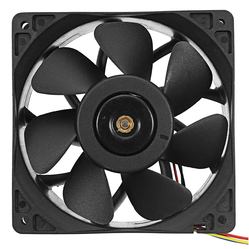 

120mm CPU Cooler PC Cooling Fan 4 Pin DC 12V PC Cooling Fans Low Noise Universal for Computer Case CPU Black