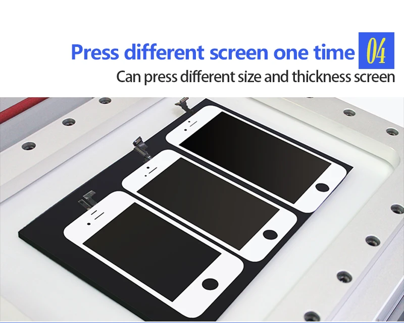 AK PRO oca ламинатор машина вакуумное ламинирование мобильный телефон экран Ремонт ЖК-Ремонт для iPhone Ремонт воздушный пузырь для удаления