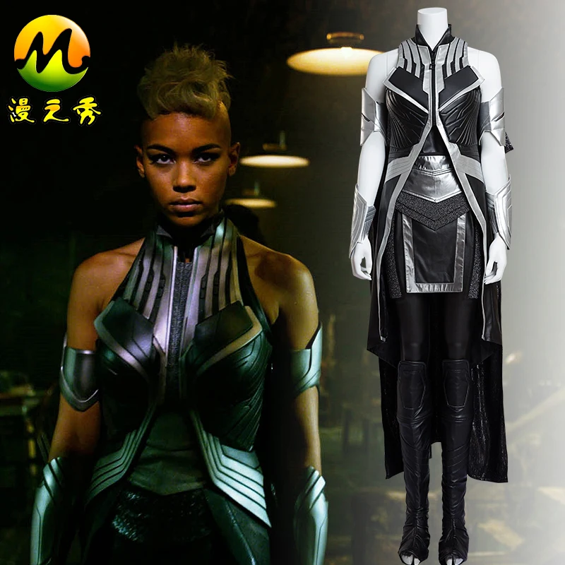 Top Quality X Men Apocalypse Storm Cosplay Costume Ororo Munroe Storm