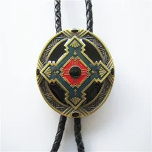 Розничная, винтажное старинное бронзовое ожерелье с тотемом, овальное свадебное ожерелье, новинка