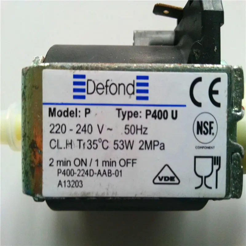 

Miniature solenoid pump coffee machine washing machine pumps the medical device voltage AC220-240V Power 53W long life