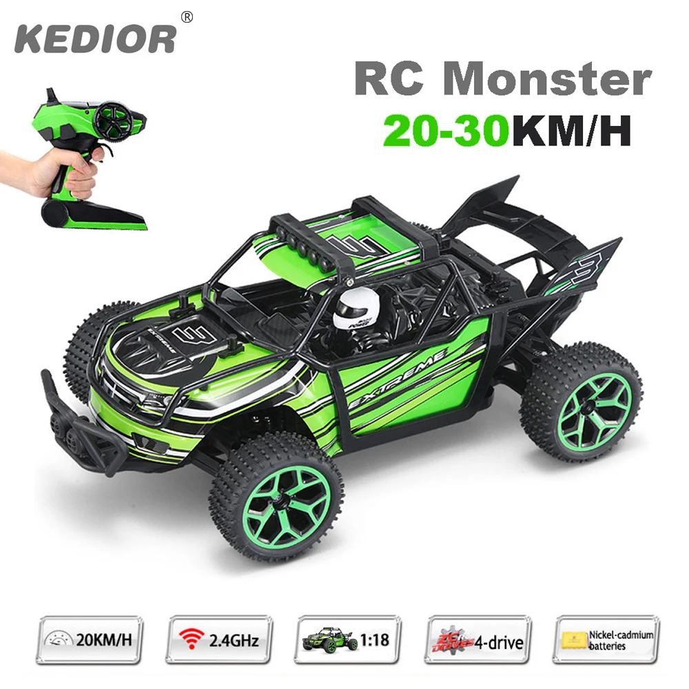 1 18 Highspeed Remote Control font b Car b font 20KM H Speed font b RC