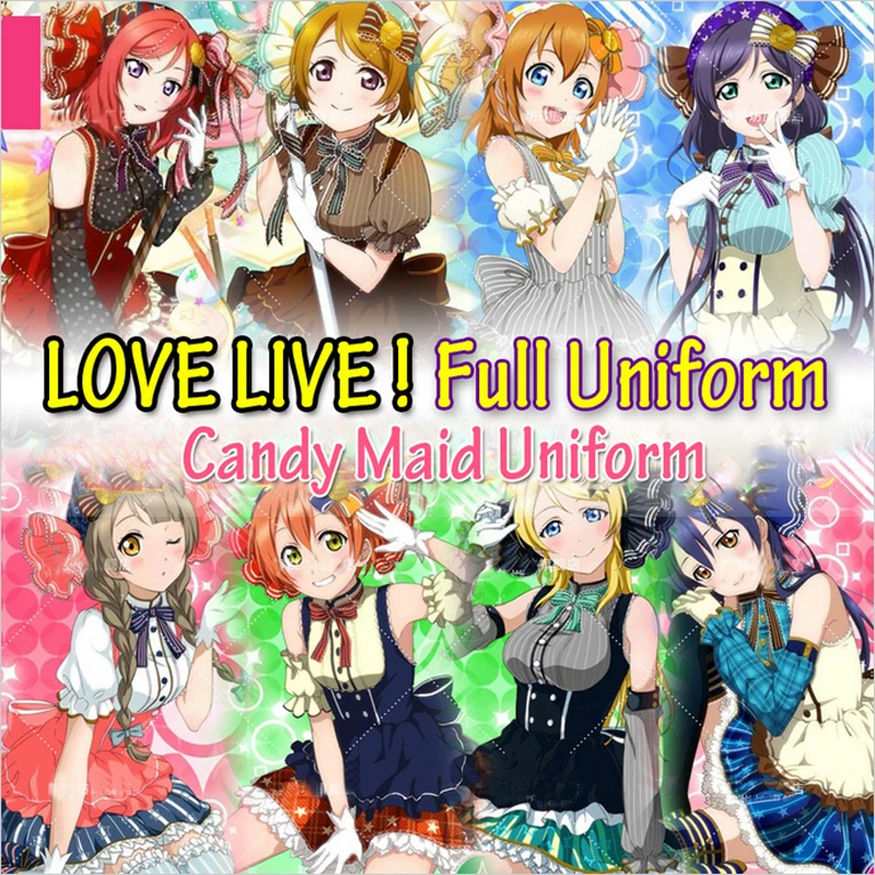 Japanese font b Anime b font Love Live Tojo Umi Koroti Eli Hanayo Nico Rin Honoka