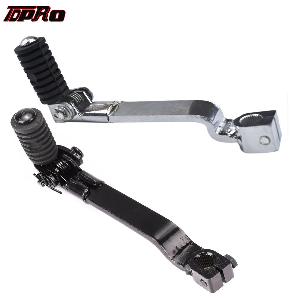 

TDPRO 11mm Folding Gear Shifter Lever New CNC Motorcycle Gear Shift Levers For 50cc 70cc 90cc 110/125cc 150/160cc Pit Dirt Bike