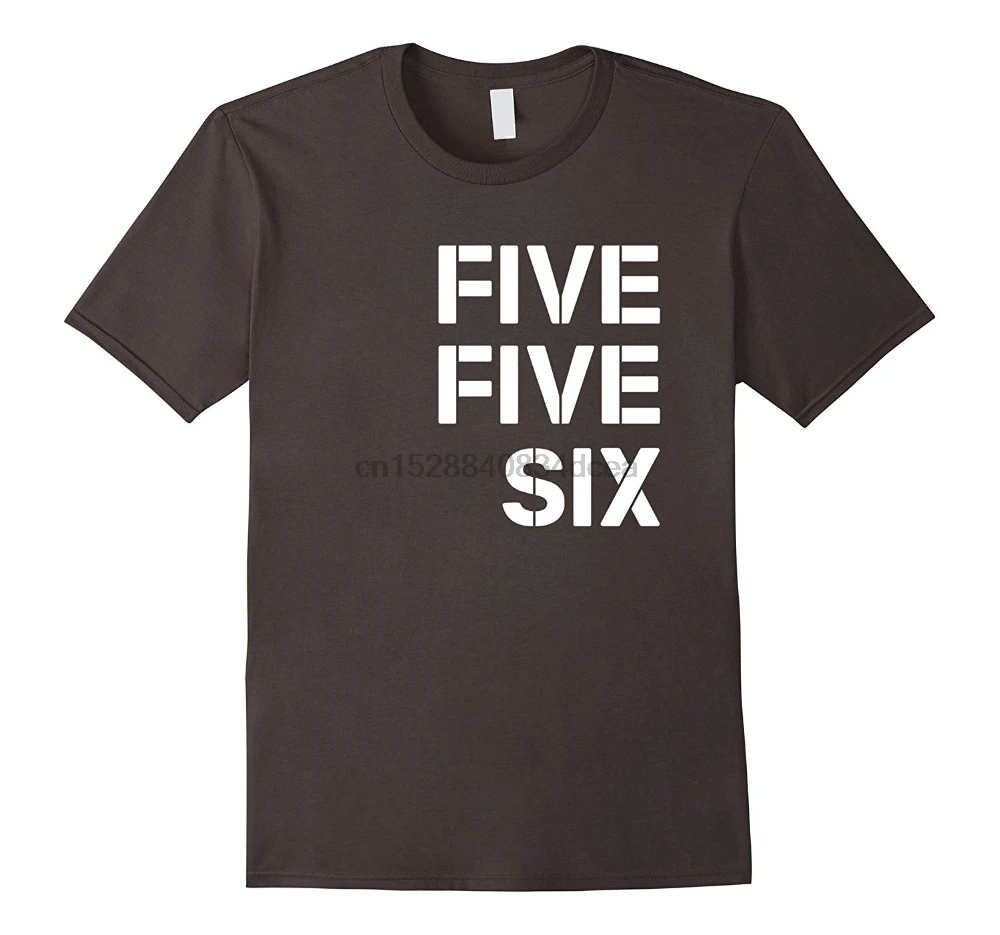 Five Six T-Shirt - 5.56 Ar-15 Ammo 2019 New Arrival Men T Shirt Great Quality Funny Cotton Bulk Shirts |