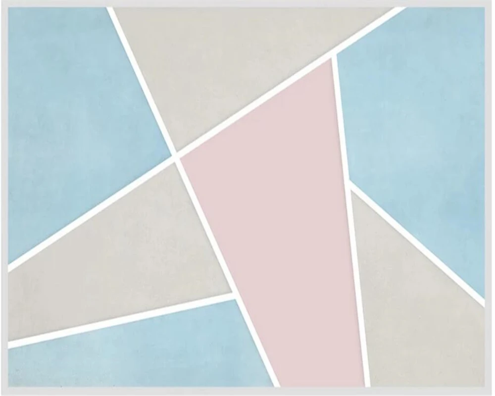 Télécharger gratuitement Images Custom Wallpaper 3d Mural Modern Minimalist Geometric Color Block dernière salutations