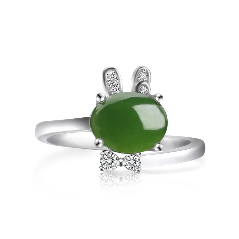 Женское кольцо Anel Для женщин Полу-изысканные кольца Anillos S925 Хонгюн свинья подарок кольцо, с открытым носом бен год граната