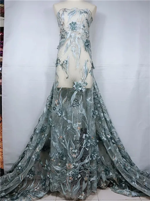 

2019 Latest Swiss voile lace African Guipure Lace Fabric With Stones Nigerian French Lace Fabric Embroidered French Net Lace