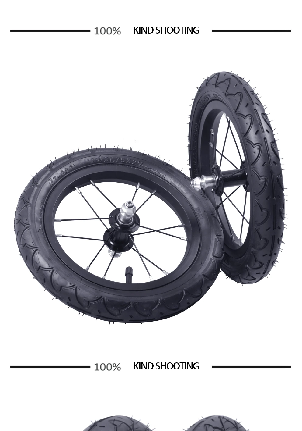 Perfect BXT Ultra Light 12inch wheelset  aluminum alloy wheels with tire for Small kids bike wheelset bicycle part Children accessories 8