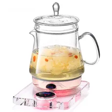 Птичье гнездо горшок тушит полностью автоматический стеклянный здоровье чайник использовать многофункциональные вареные чайники воды чайник Защита от перегрева