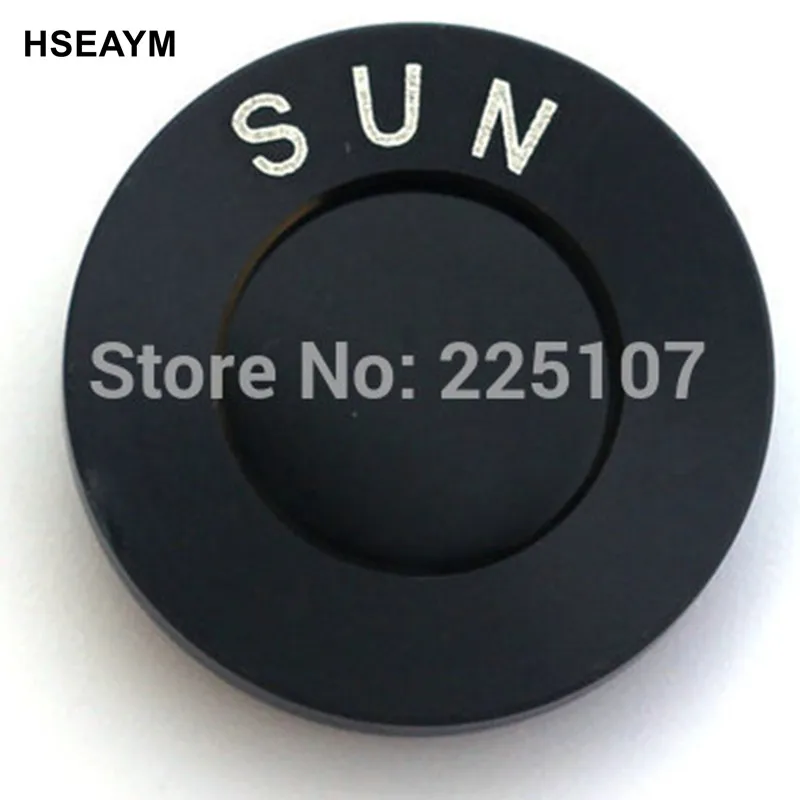 

HSEAYM Sun Optical Filters Astronomical telescope Sun Filter 1.25 Inches (31.7mm) Metric Screw Thread