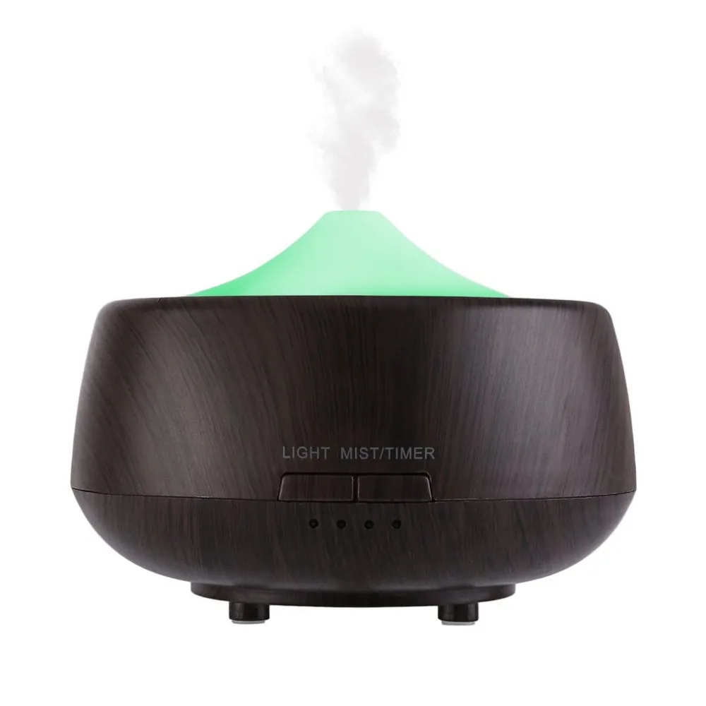 

250ML Aroma Essential Oil Diffuser Diffuser Home Use Aromatherapy Machine Round Air Moistener with LED Light EU/US Plug
