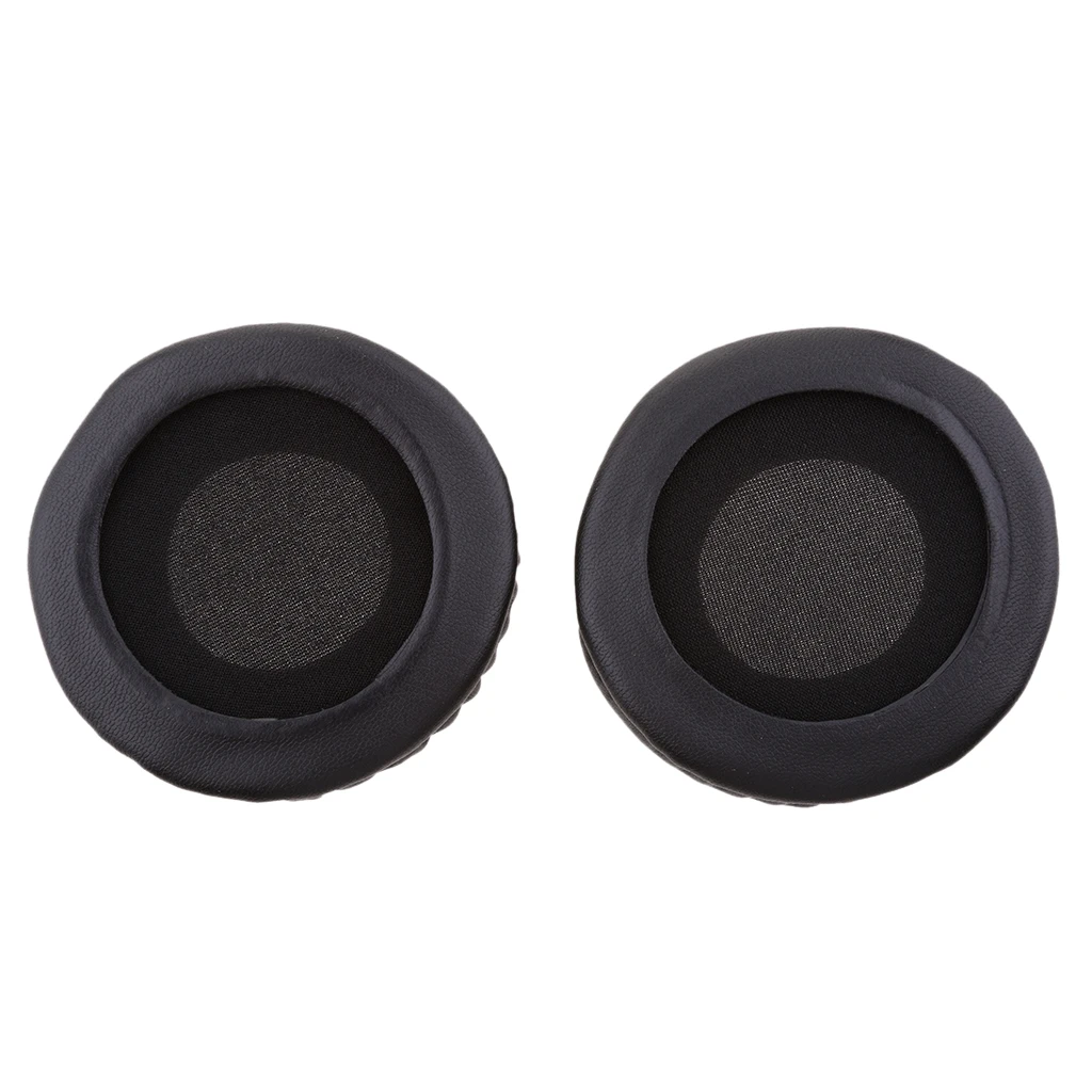 80mm Ear Pads Cover Pad Cushion Replacement For Headphones Headset 3 1/8inch High elasticity durable light-weight soft