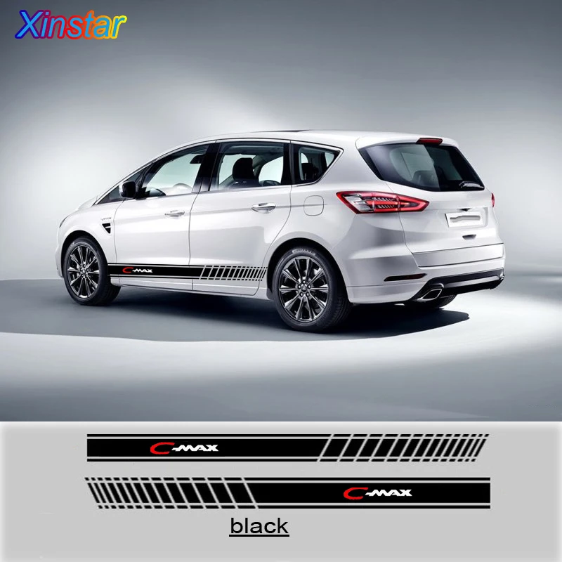 2 шт. стикер боковой кузова автомобиля kk для Ford Cmax C max автомобильные