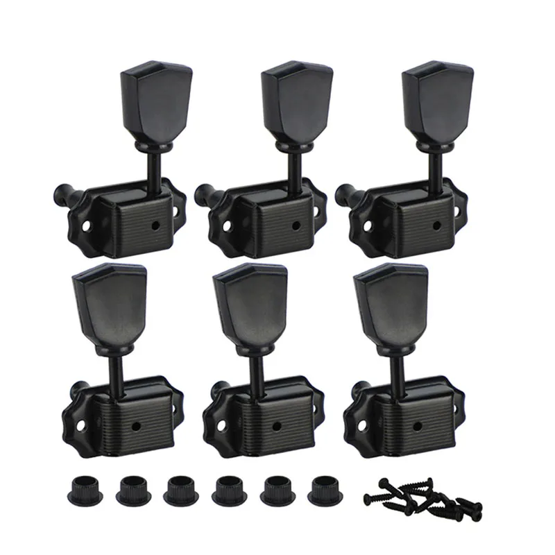 

Black LP Electric Guitar String Button Jade Stone Handle String Button Quasi-Button String String String Machine