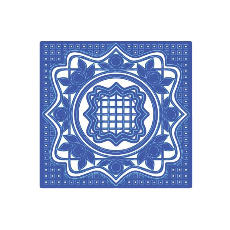 

Eastshape Flower Frame Dies Metal Cutting Dies Background for Card Making Scrapbooking Embossing Cuts Stencil Paper Craft Dies