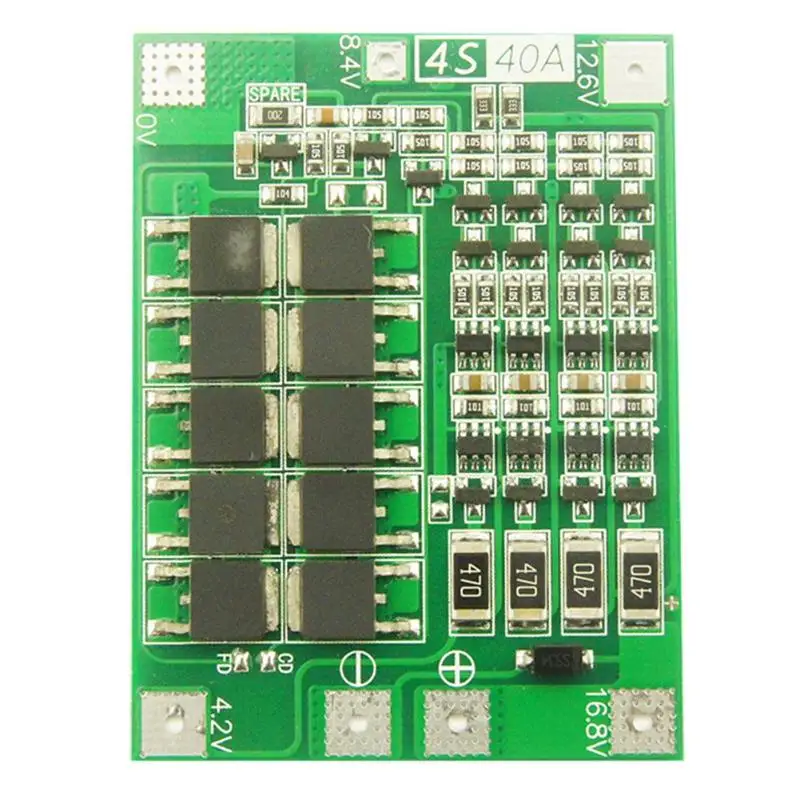 4S 16,8 V 18650 зарядное устройство литиевая батарея плата защиты балансировщик