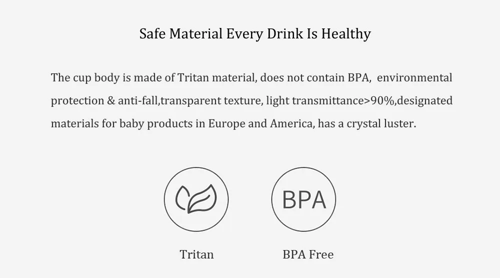Xiaomi Kalar Cute Kids Water Bottle BPA Free Triatan With Straw Children Training Cup My Drink Bottles With Handle Sport Kettle  (6)