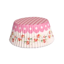 BAKEST 1000 шт. в партии 4,5 дюймов выпечка кексов праздничный бумажный стакан Рождество Свадьба День рождения инструмент для украшения