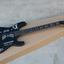 Высокое качество, FDOH-9006, черный цвет, персональный рисунок, черная фурнитура, Кирк гаммет, Ouija, электрогитара