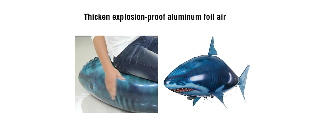 Remote Control Inflatable Shark Toy Ball