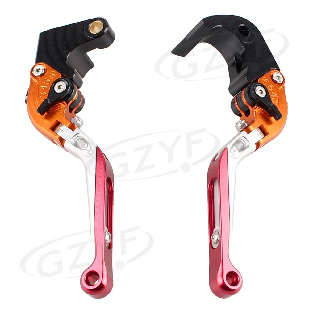 GZYF Pair Extendable Brake Cutch Levers For HONDA CBR600RR 2007 2015 F5