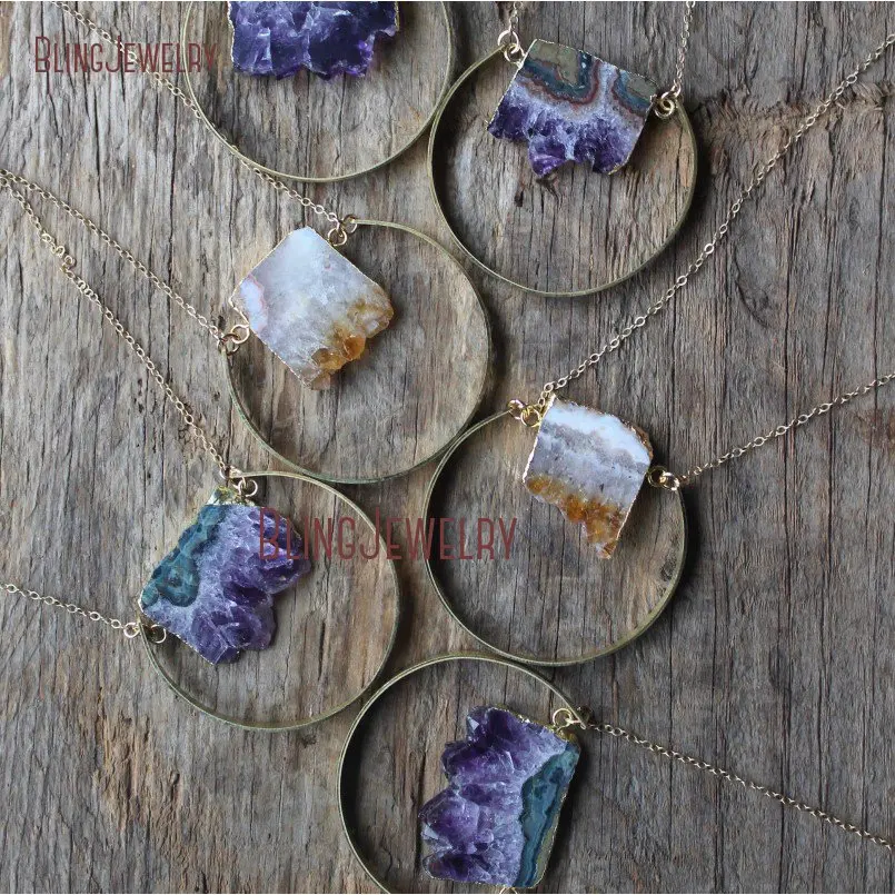 20180928-NM18493-gold dipped citrine or amethyst slice and brass long necklace_5