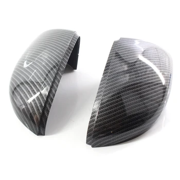 

1 Pair Car Door Mirror Cover Wing Rear View Mirror Cover for Golf MK6 Touran 2009-2015
