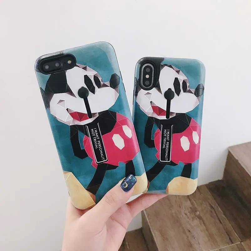 Fashion Cartoon Cool mickey Multi function Ring Holder