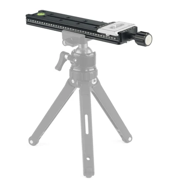 

Puluz NNR200 Multi-Purpose Aluminum alloy 200mm Nodal Rail Slide Plate QR Clamp Macro Panoramic Bracket