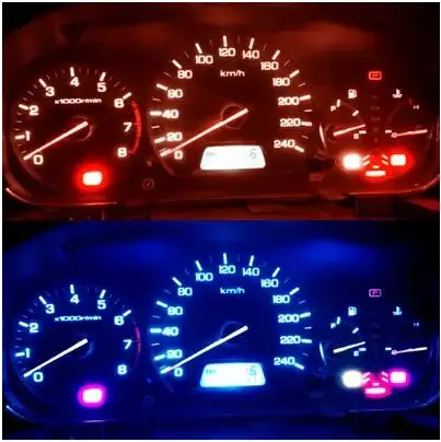 10 шт. T10 W5W светодиодный 194 автомобильный парковочный светильник 501 WY5W 1 COB