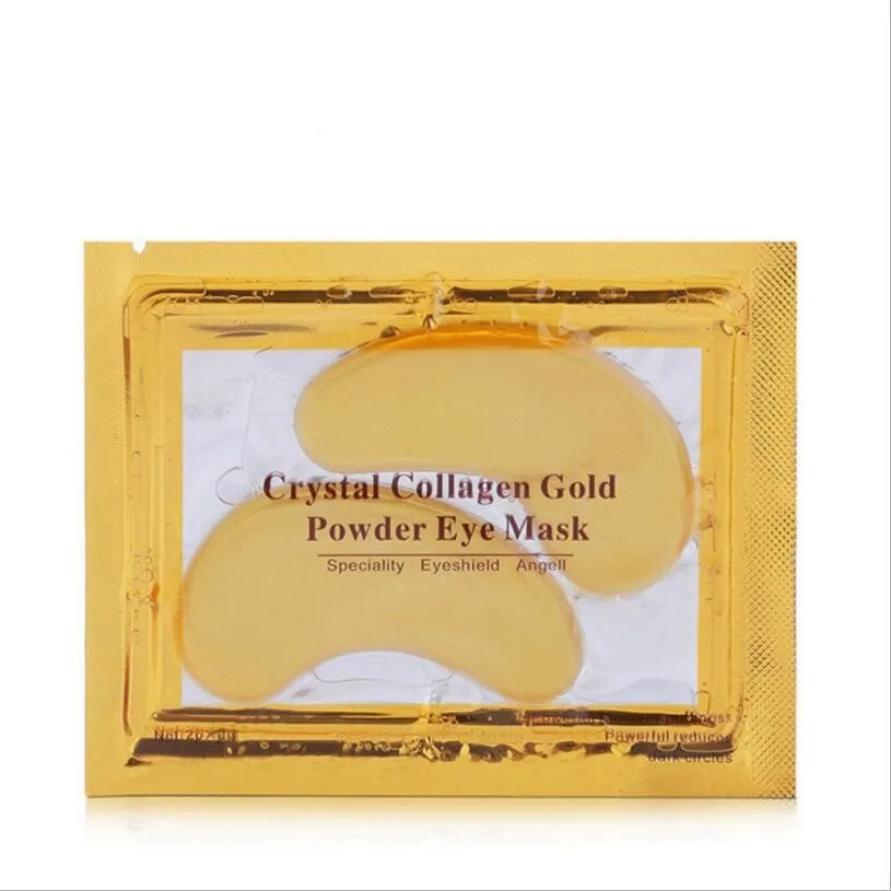 

100 Pairs=200pcs Gel Eye Eye Mask Collagen Gold Eye Patch Anti Aging Moisturizing Dark Circles Anti-Puffiness Beauty Eyes Care