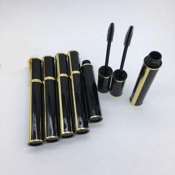 

50pcs/lot 5ML Empty Mascara Tubes Plastic Eyelashes Growth Liquid Packing Bottle Black Tube Cosmetics Packaging Container