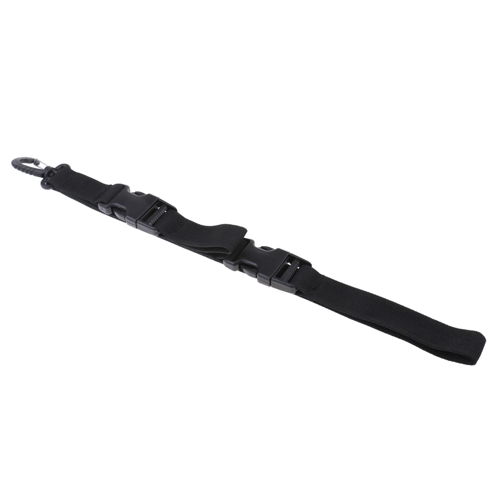 Scuba Diving Fin Mask Keeper Strap Holder & Quick Release Buckle Swivel Clip Underwater Sports Accessories Portable & Durable