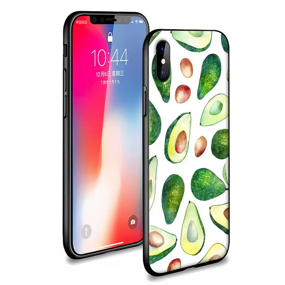 Силиконовый чехол для Apple iPhone 12 Mini 11 Pro 8 XR 7 6 6S Plus X XS MAX черный мягкий из ТПУ с