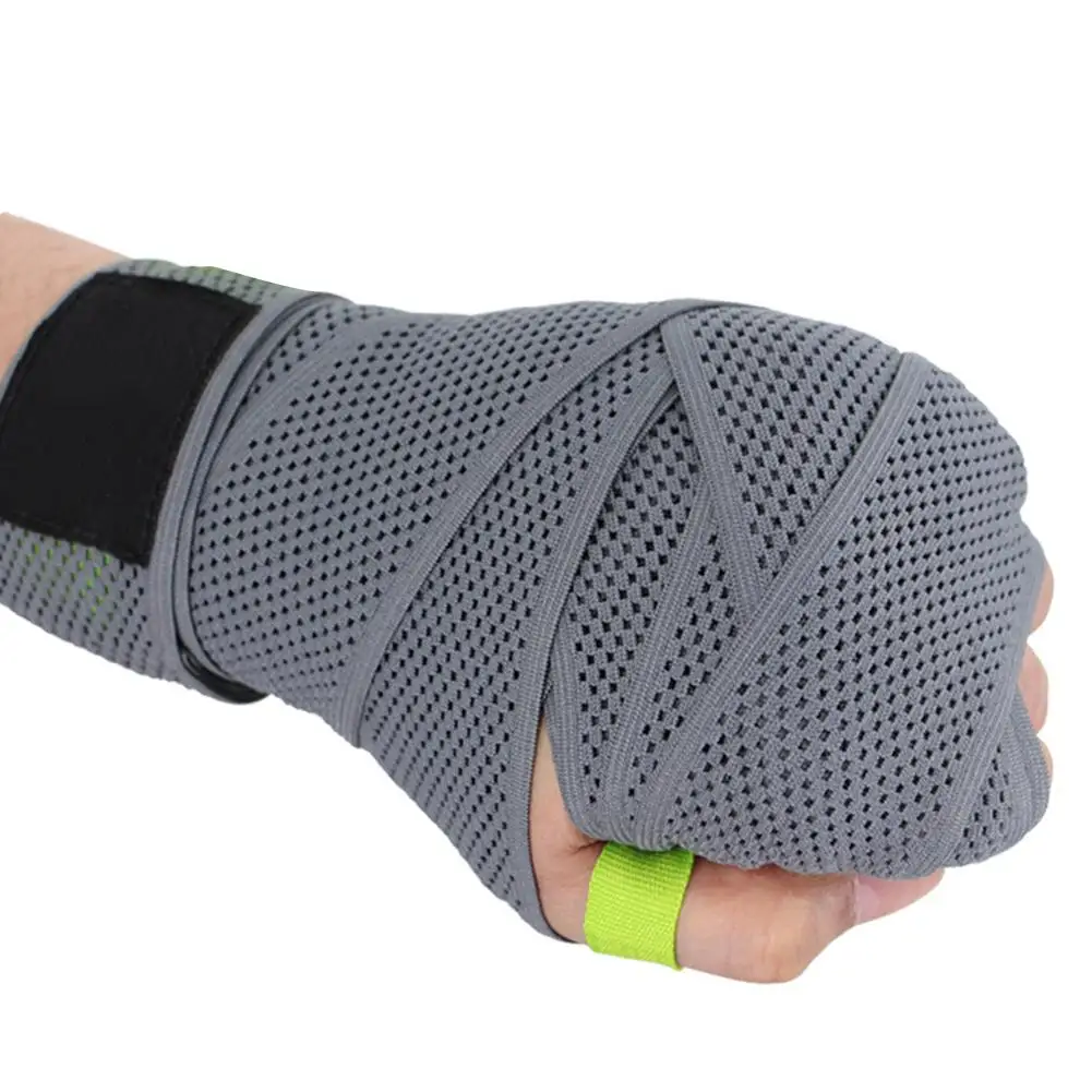 2PCS Boxing Hand Wrap Bandage MMA Training Wrist Hand Protection Belt