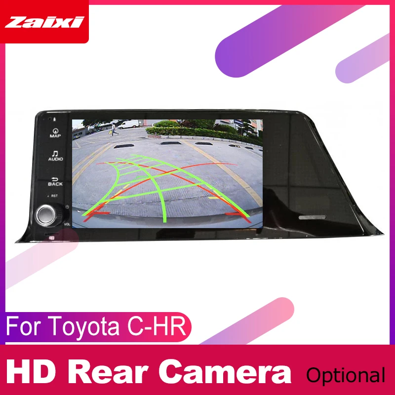 Clearance ZaiXi 2 DIN Auto Player GPS Navi Navigation For Toyota C-HR 2017 Car Android Multimedia System Screen Radio Stereo 2