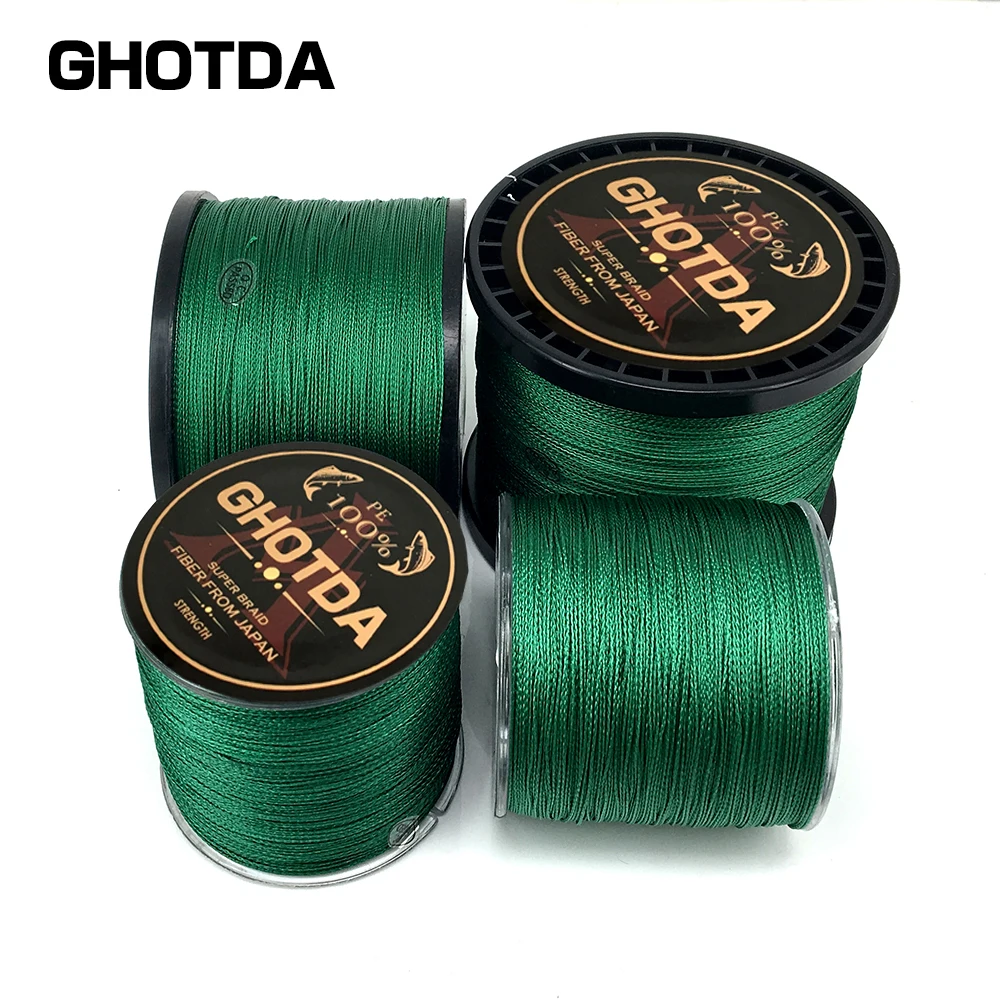 Buy GHOTDA PE Braided Fishing Line Green hengelsport
