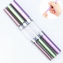 3 шт. Алюминиевый металлический C кривой стержень французский форма палочки для ногтей инструмент акриловый УФ гель для ногтей трубки маникюрные инструменты/dhl 50 комплектов