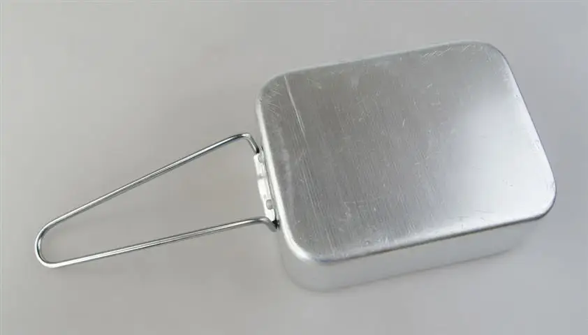 Aluminio kit lío Cook set militar Kit de desastre para cocinar que acampa al aire libre Aluminio kit lío Cook set militar Kit de desastre para cocinar que acampa al aire libre